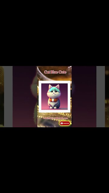 Cat Blue Cute #1 #Shorts #Chibimavis #1000subcribers