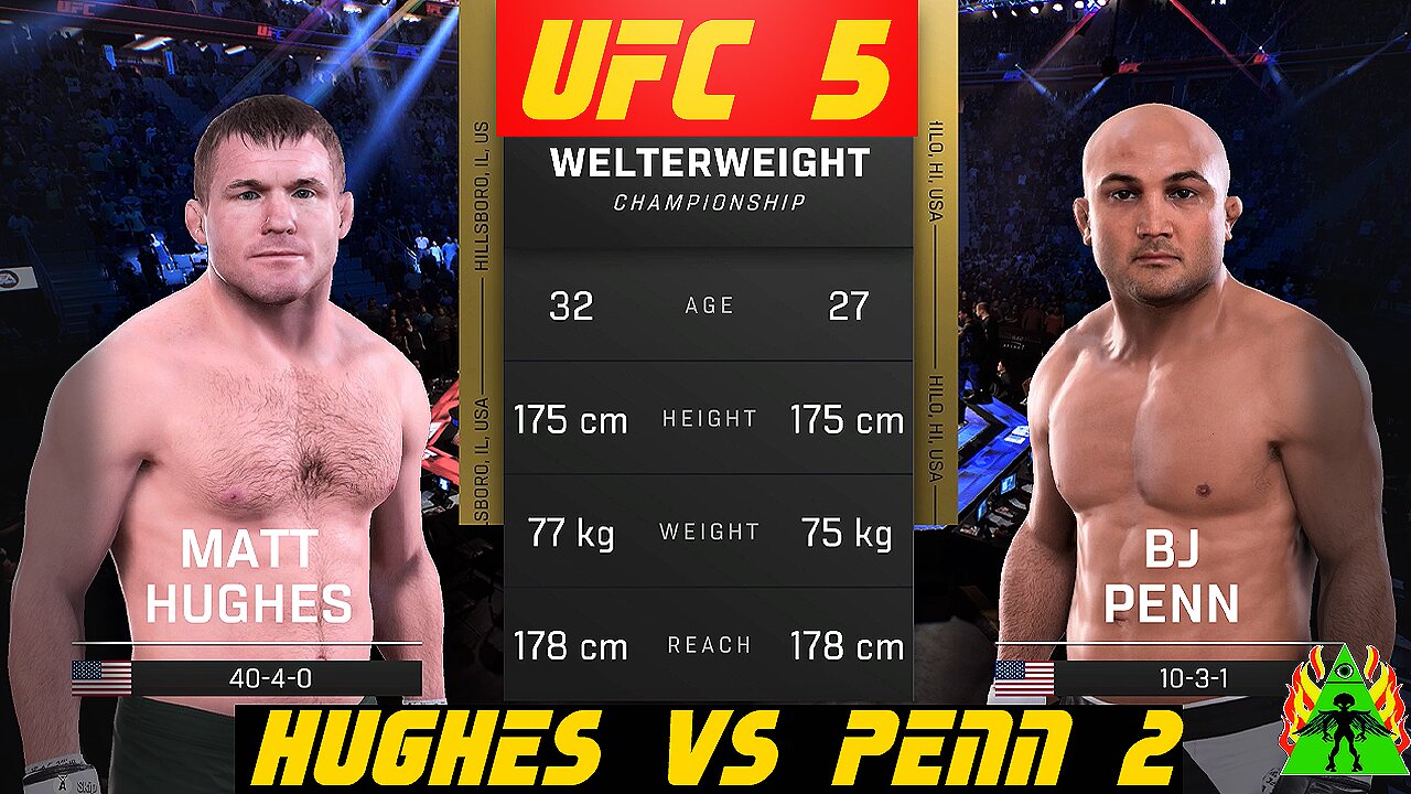 UFC 5 - HUGHES VS PENN 2