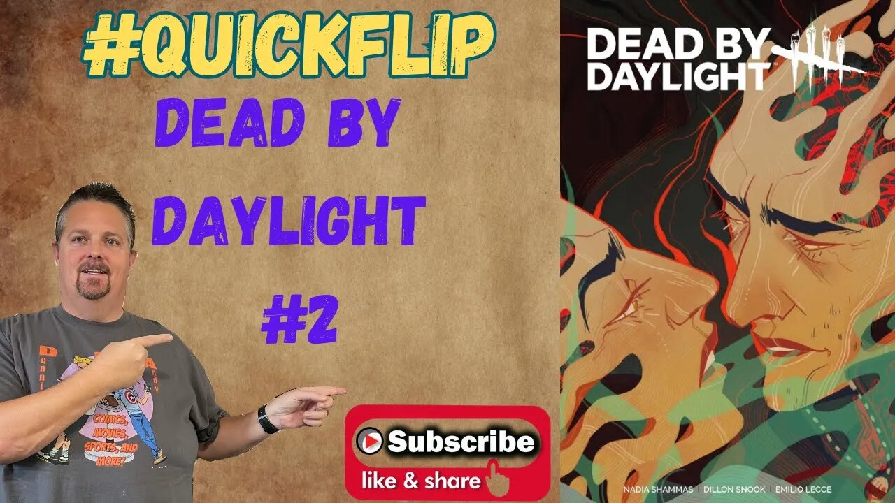 Dead by Daylight #2 Titan Comic #QuickFlip Comic Review win In Game Code Giveaway Money Shot #shorts