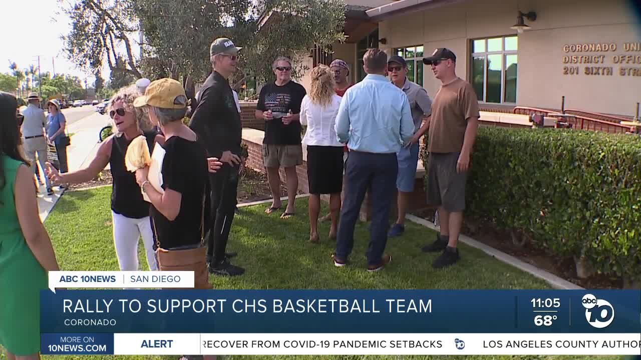 Rally to support CHS basketball team