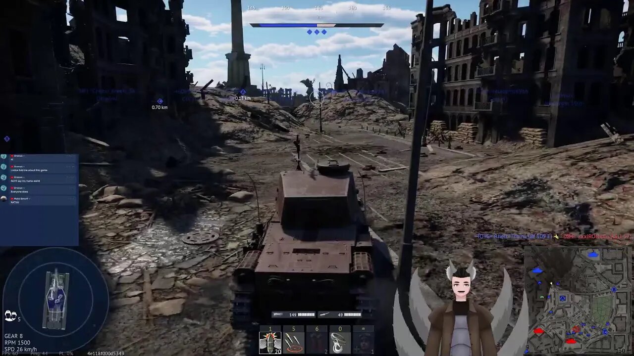Playing War Thunder as Japan