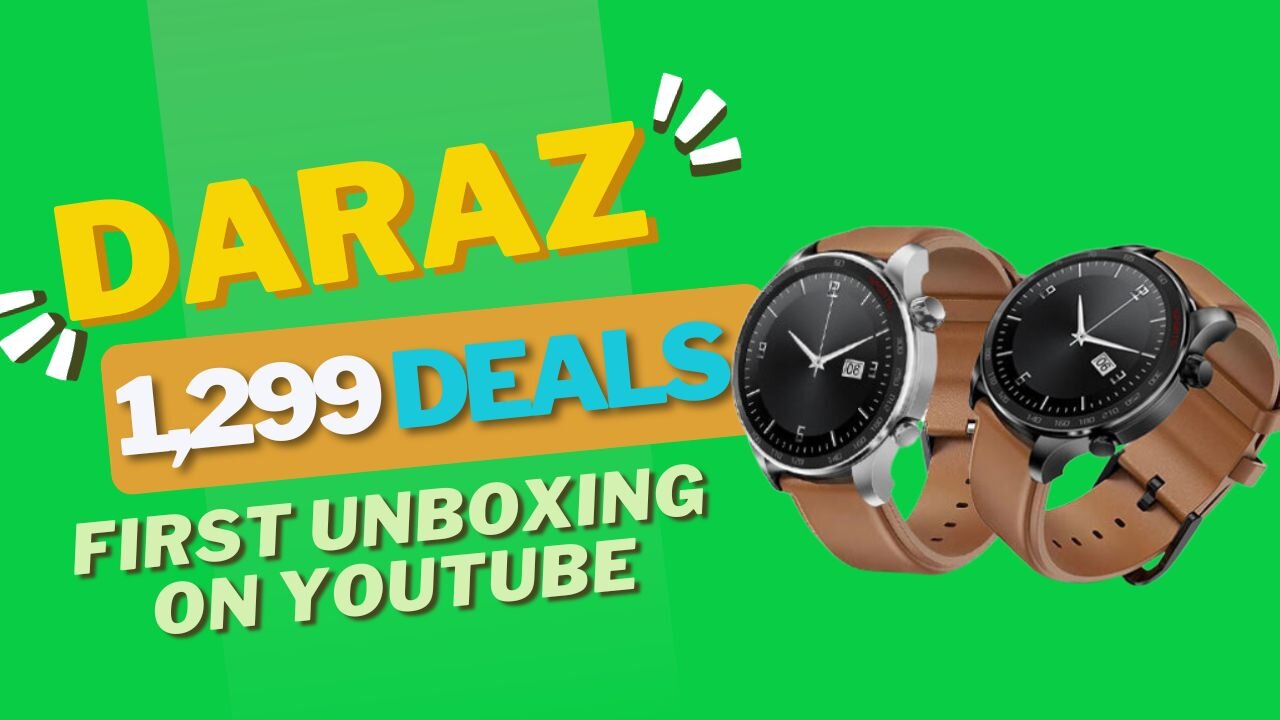 3 watches unboxing Daraz 1299 3 Product Deal First Review on YouTube