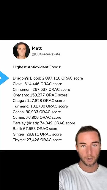 Dragon’s Blood Highest On The ORAC Scale