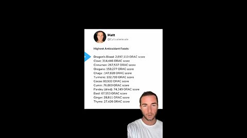 Dragon’s Blood Highest On The ORAC Scale