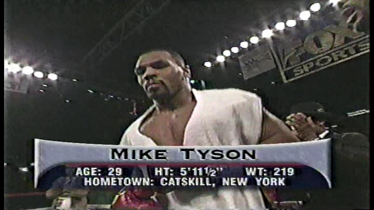 1995-12-16 Mike Tyson vs Buster Mathis