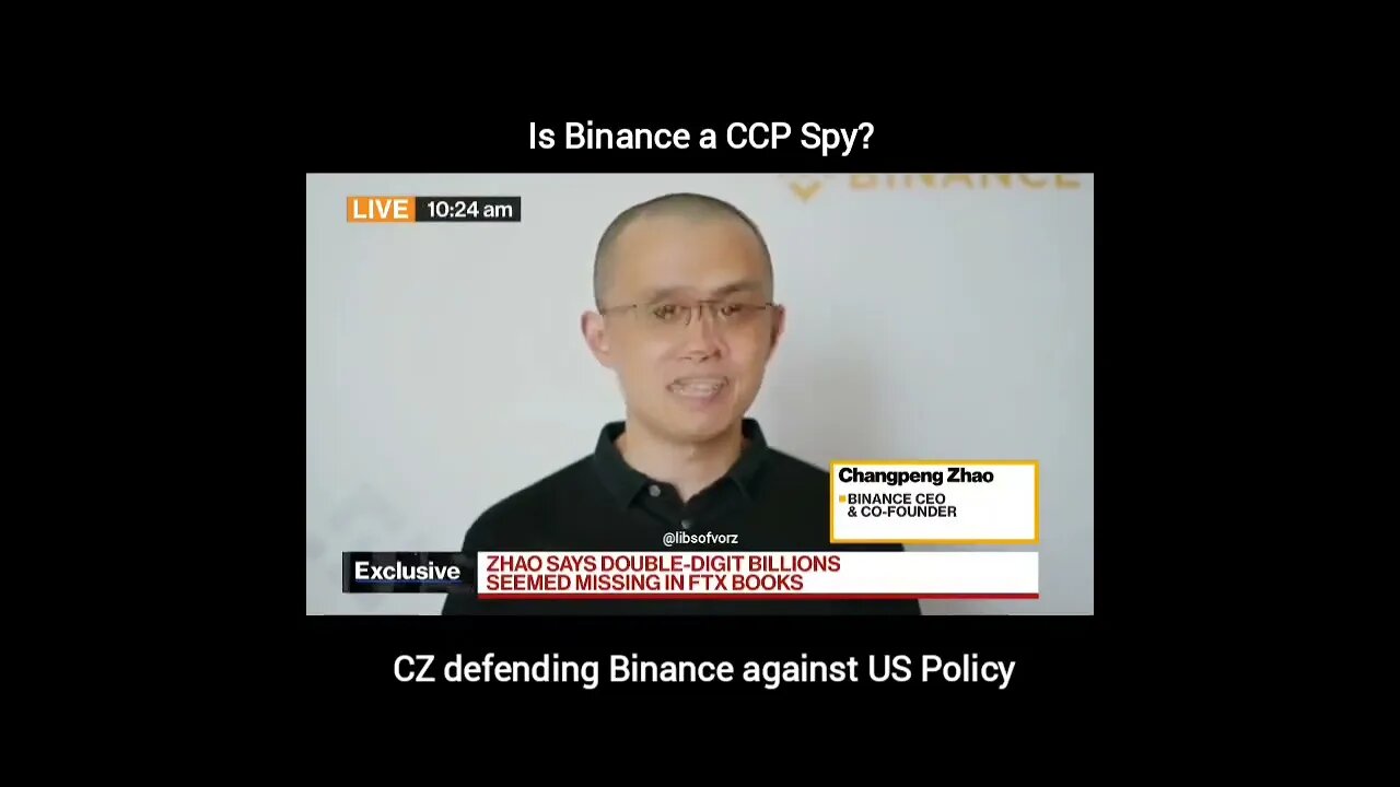 Is Binance a Chinese Communist Party Spy? CZ tells us that It isn't a Chinese company! FTX rumor?