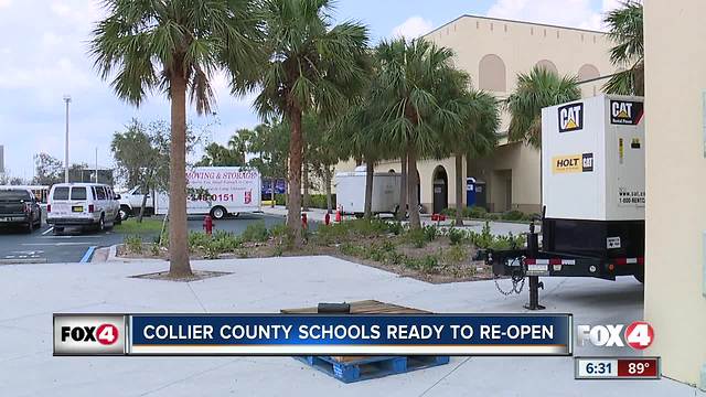 Collier county schools ready to re-open