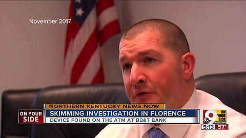 PD: Man installed skimmer on Florence ATM