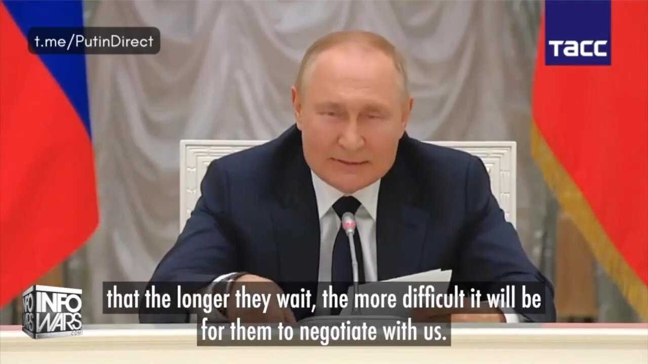 Putin Threatens 'Military Operations in Ukraine Have Just Begun'