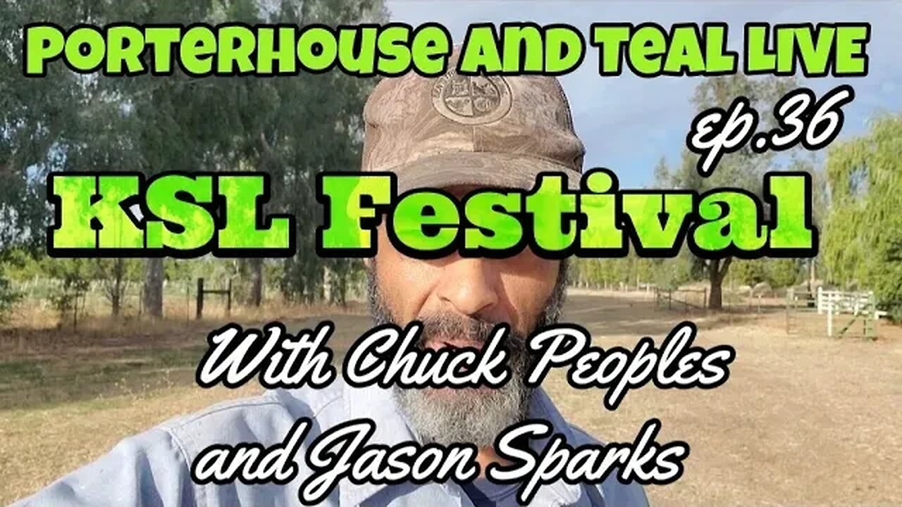 Live with Chuck Peoples and Jason Sparks ep.36