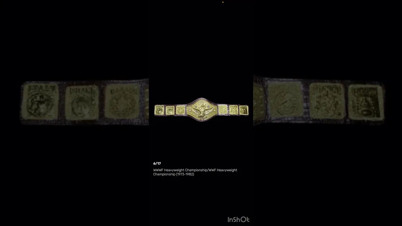 Entire History Of WWF/WWE Title In 60 Seconds! #shorts