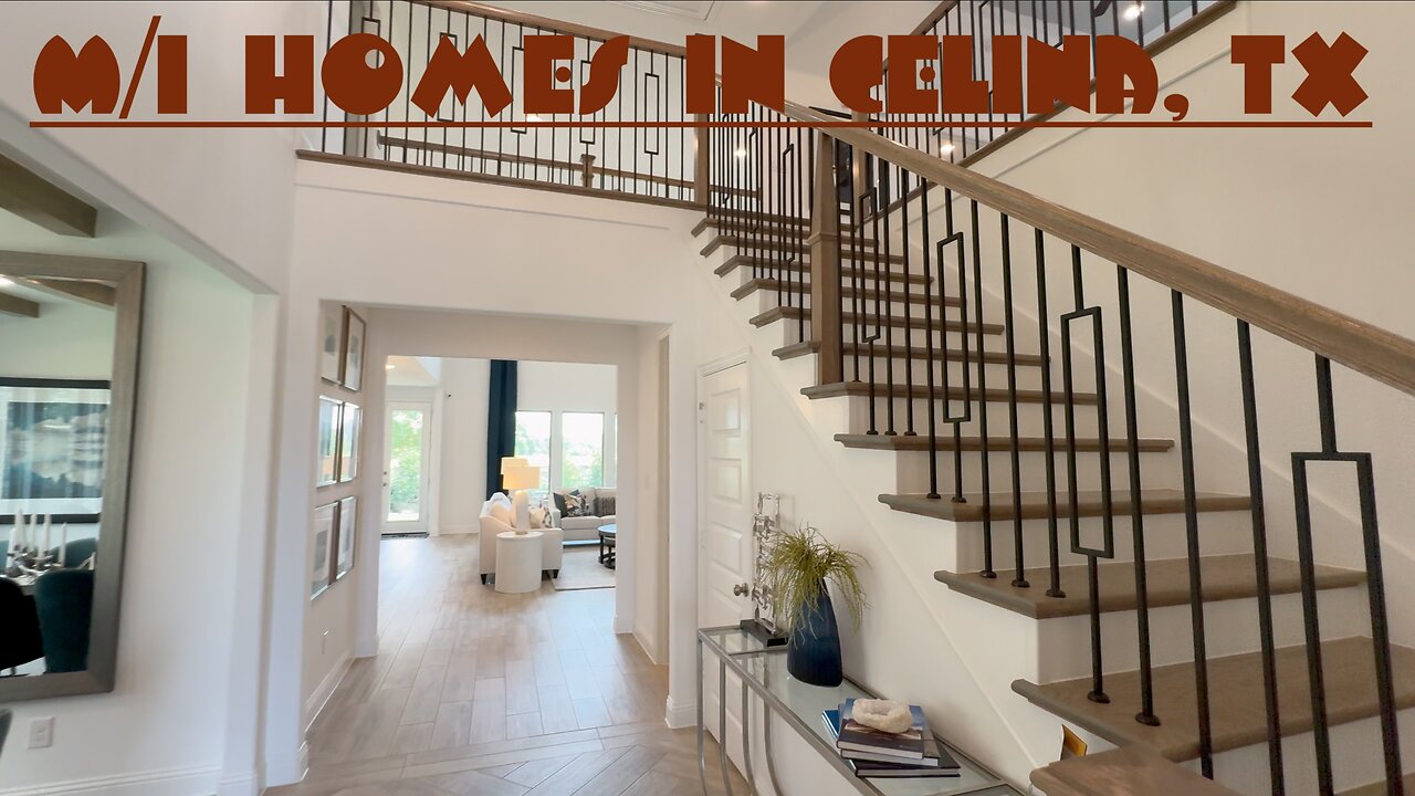 M/I Homes-Salado Model Home in Lilyanna, Celina, TX, Prosper ISD