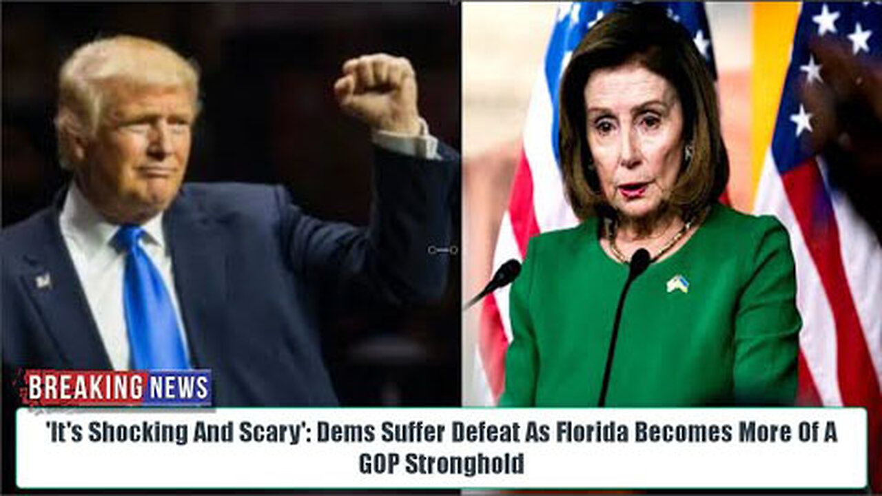 IT'S OVER! DEMS SUFFER DEFEAT AS FLORIDA BECOMES MORE OF A GOP STRONGHOLD: 'IT'S SHOCKING AND SCARY'
