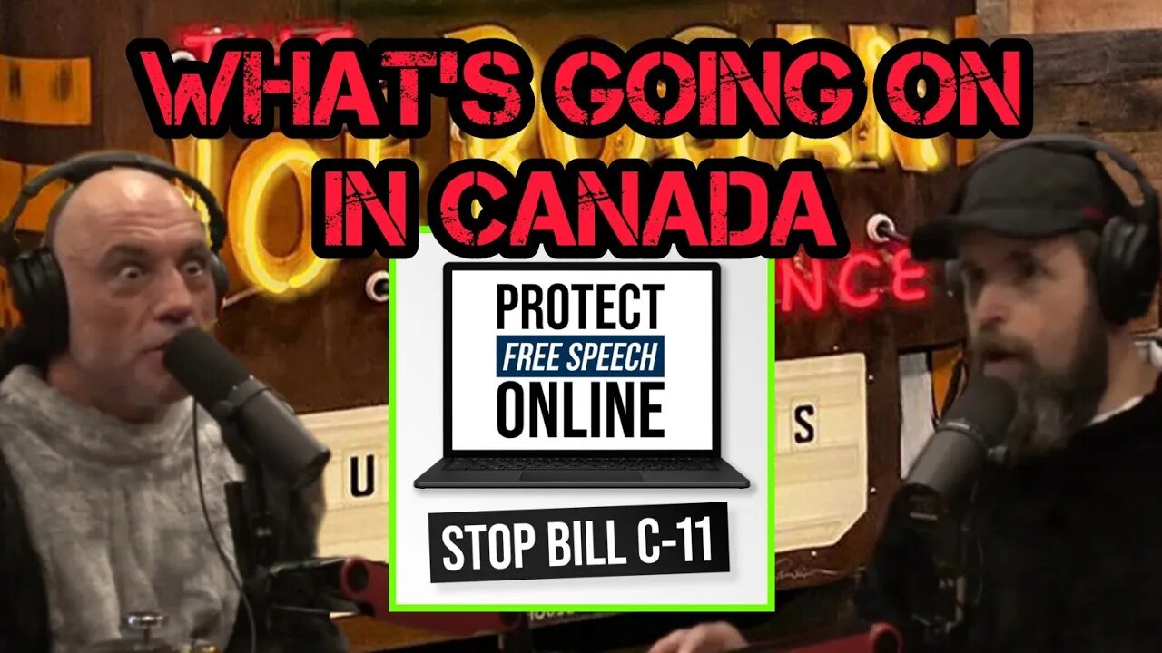 Joe Rogan SHOCKED By Canada's New Online Censorship Bill (Bill C-11)