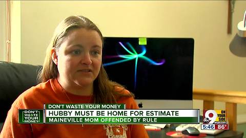 Repair company tells woman they won't give her estimate unless her husband is home