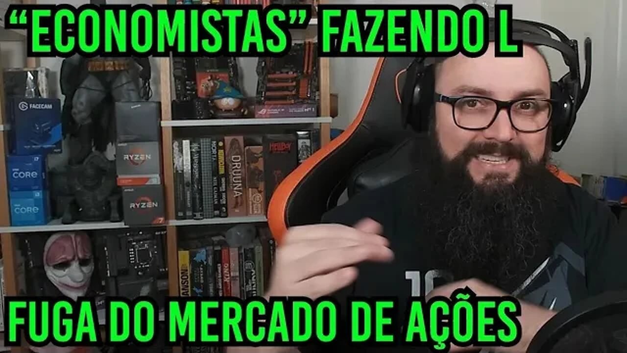 A Fuga do Mercado de Ações Já começou !