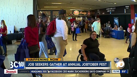 Job seekers gather at Jobtober event