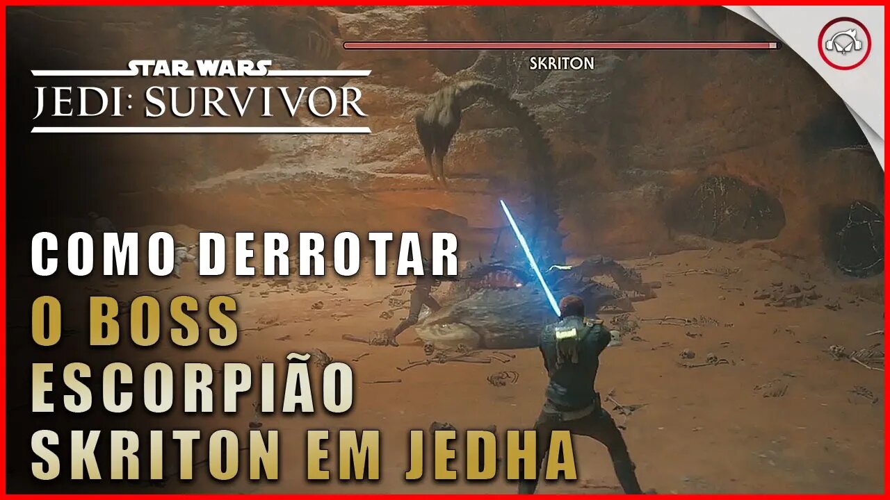 Star Wars Jedi Survivor, Como derrotar o Boss Skriton em Jedha | Super-Dica Pt- Br