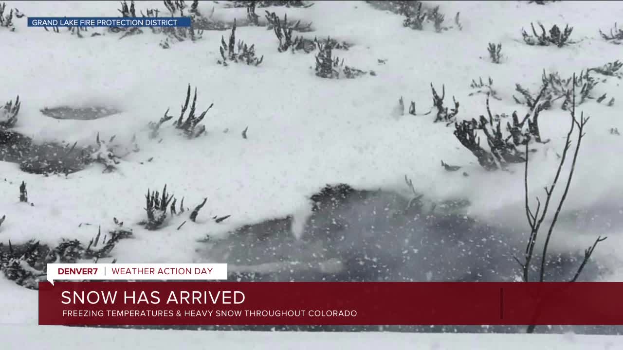 Snowstorm brings much-needed relief to Colorado, wildfires