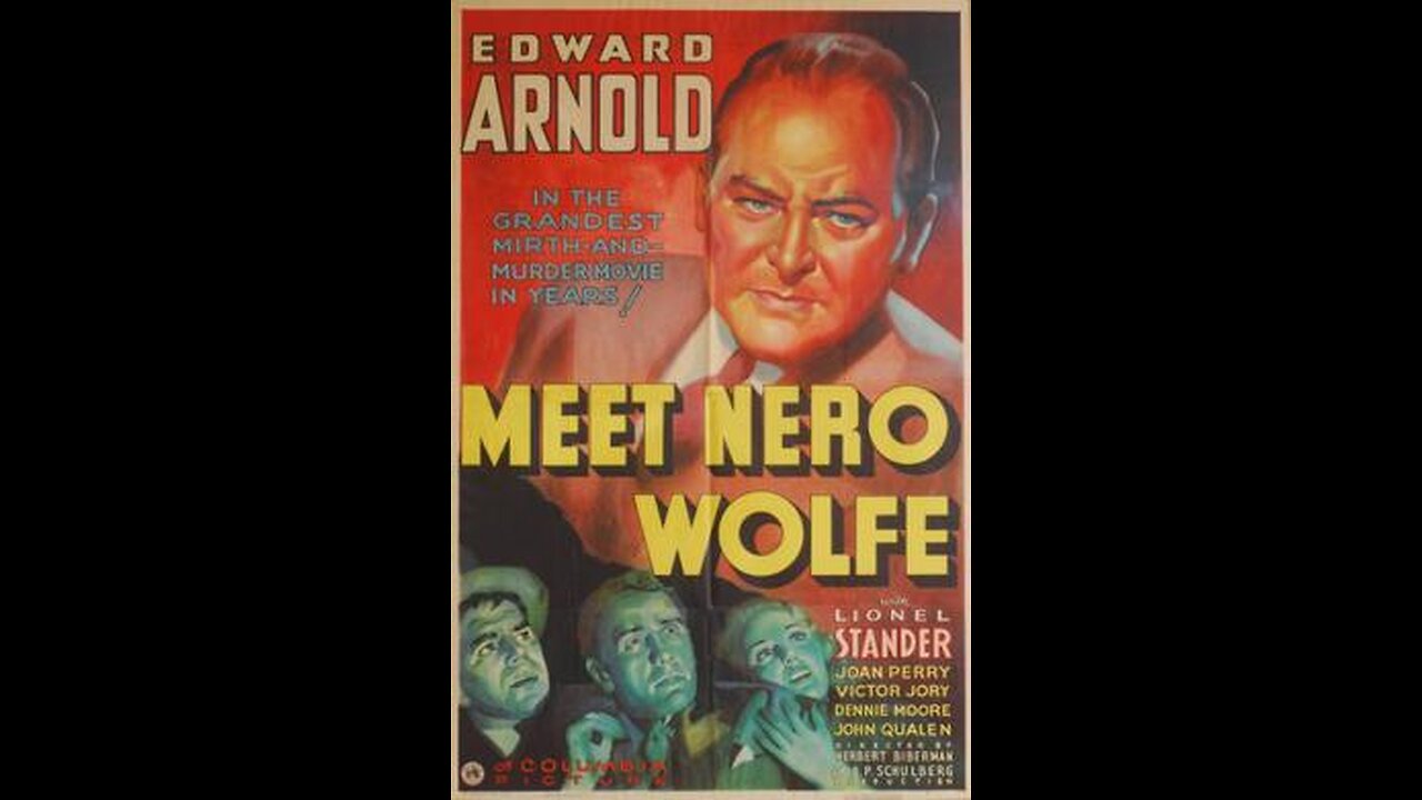 Meet Nero Wolfe (1936)