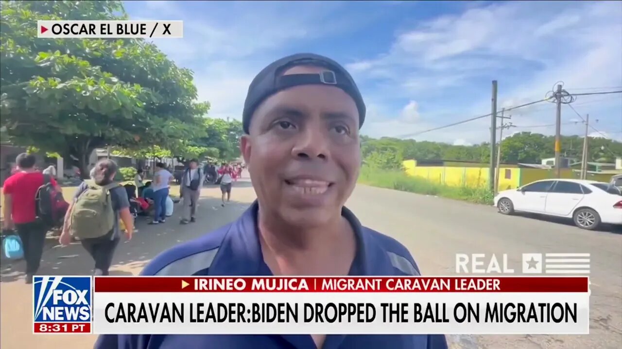 Migrant Caravan Headed For US As Leader Says It's Because Biden "Has Dropped The Ball" At Border