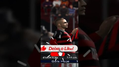 PES 2023 PS2 CEBOLINHA PRIMEIRO GOL NO FLAMENGO