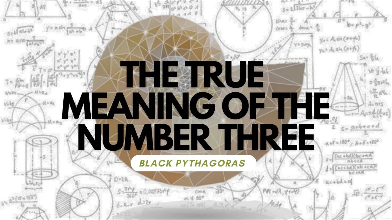 The Meaning of the Number 3 - Numerology & Supreme Mathematics - Life Path/Destiny Numbers