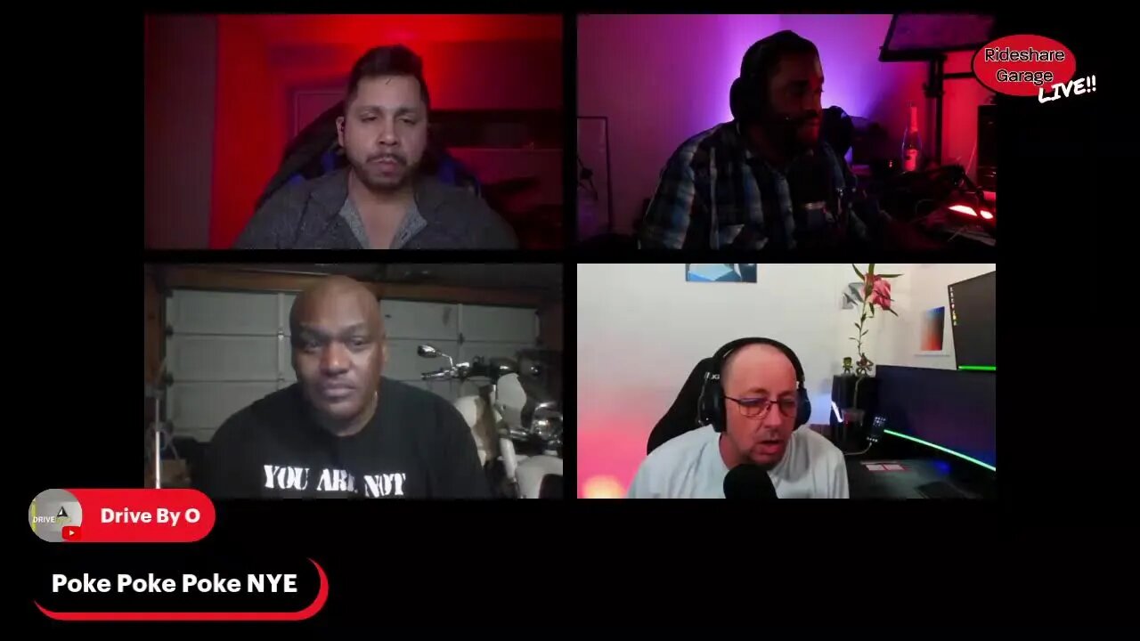 The RideShare Garage is LIVE Farwell 2022 | Uber Driver Lyft Driver