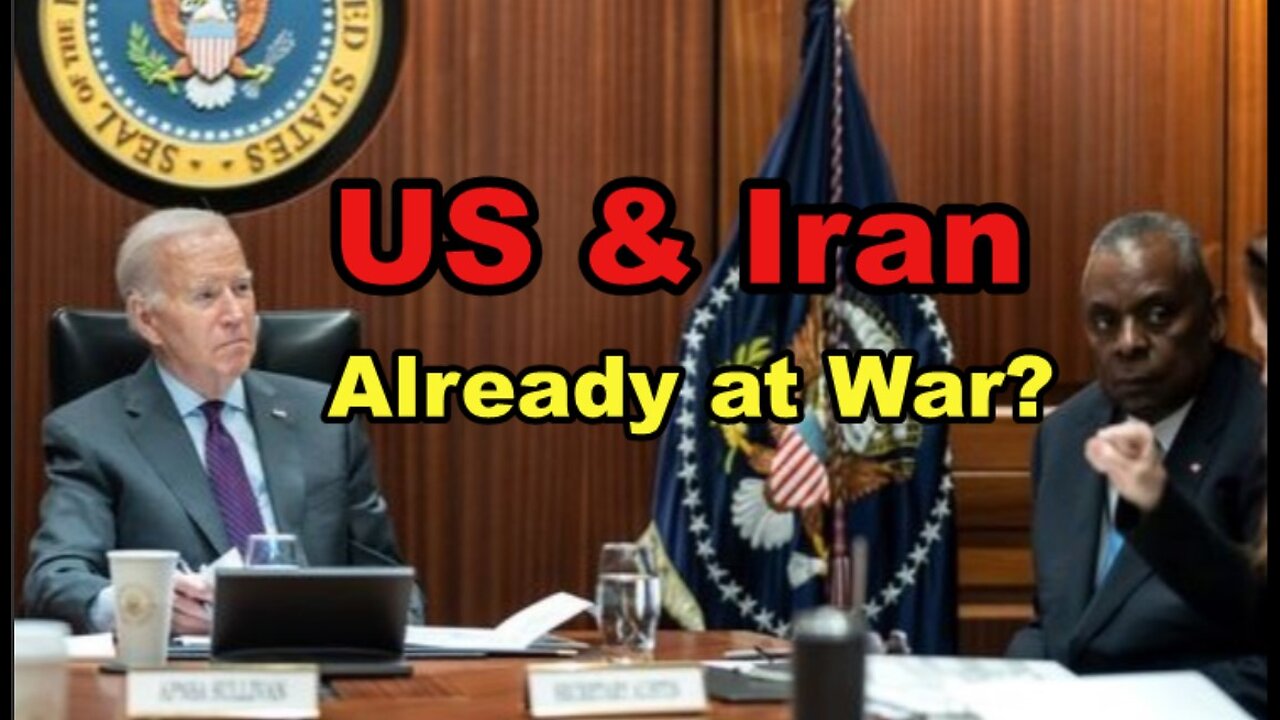 US & Iran ALREADY at War?