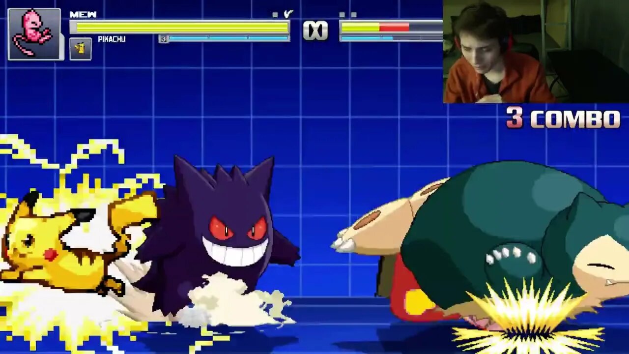 Pokemon Characters (Pikachu, Gengar, Snorlax, And Mew) VS Eric Cartman In An Epic Battle In MUGEN