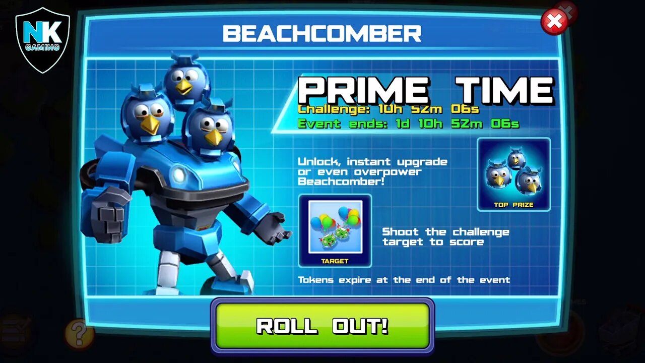 Angry Birds Transformers - Beachcomber Event - Day 5 - Mission 2