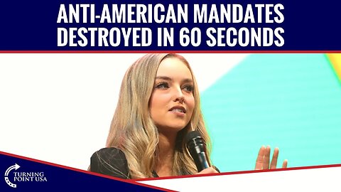 Anti-American Mandates Destroyed In 60 Seconds