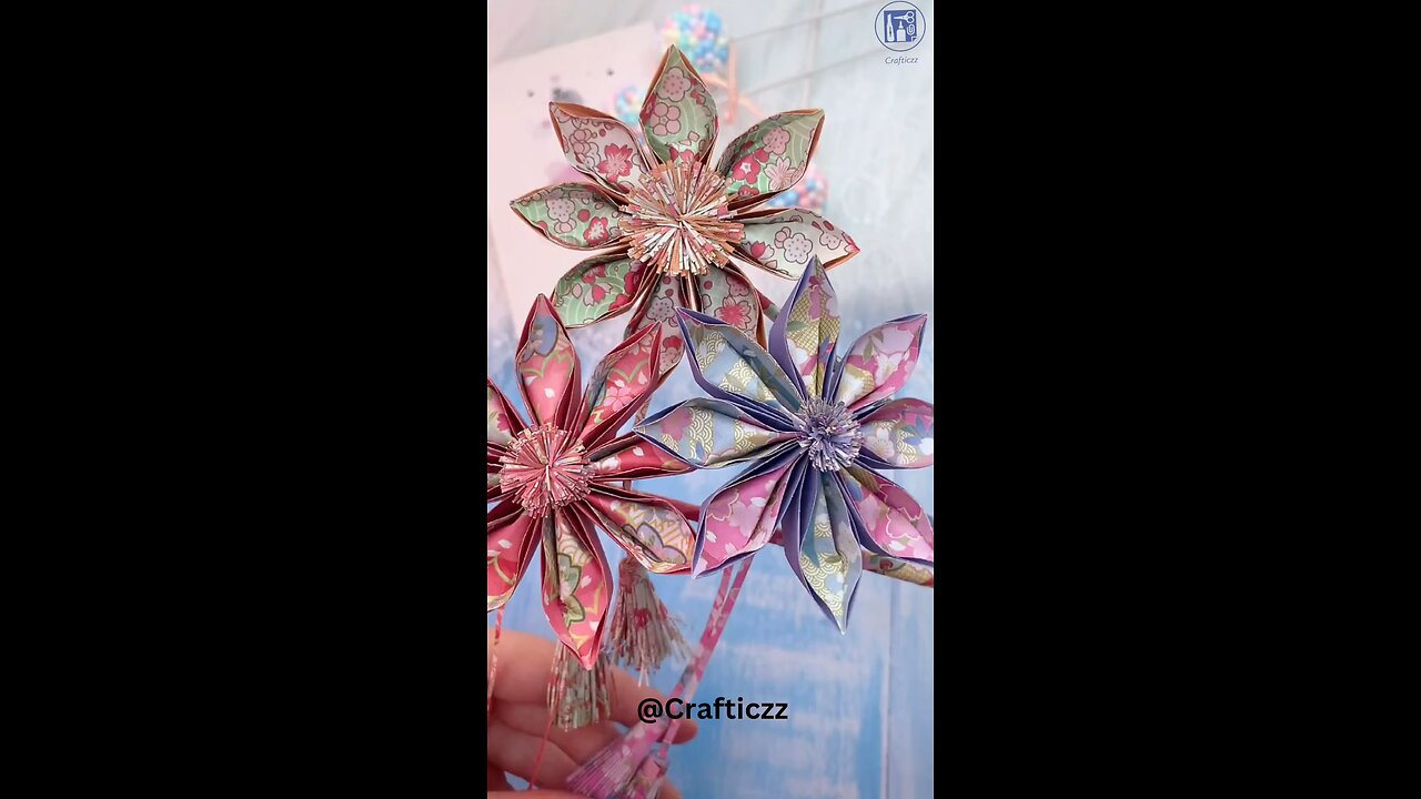 flower craft💐 #shorts #art #craft #youtubeshorts #artist #tutorial #creativ #crafts