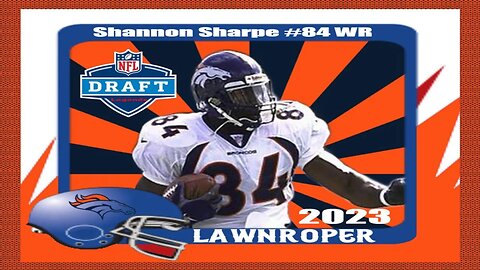 Madden 23 Legend Draft Pick Shannon Sharpe Creation