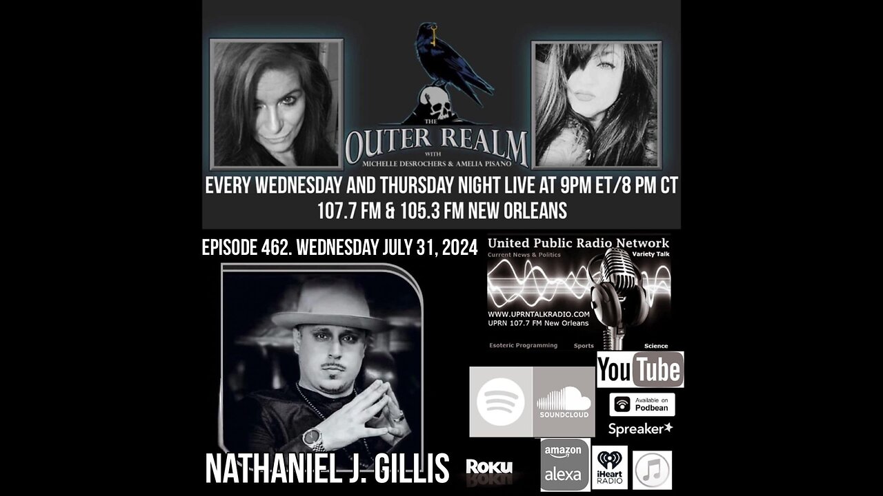 The Outer Realm - Nathaniel Gillis - Necronetics and Tulpamancy, Esoteric, Demons, ET