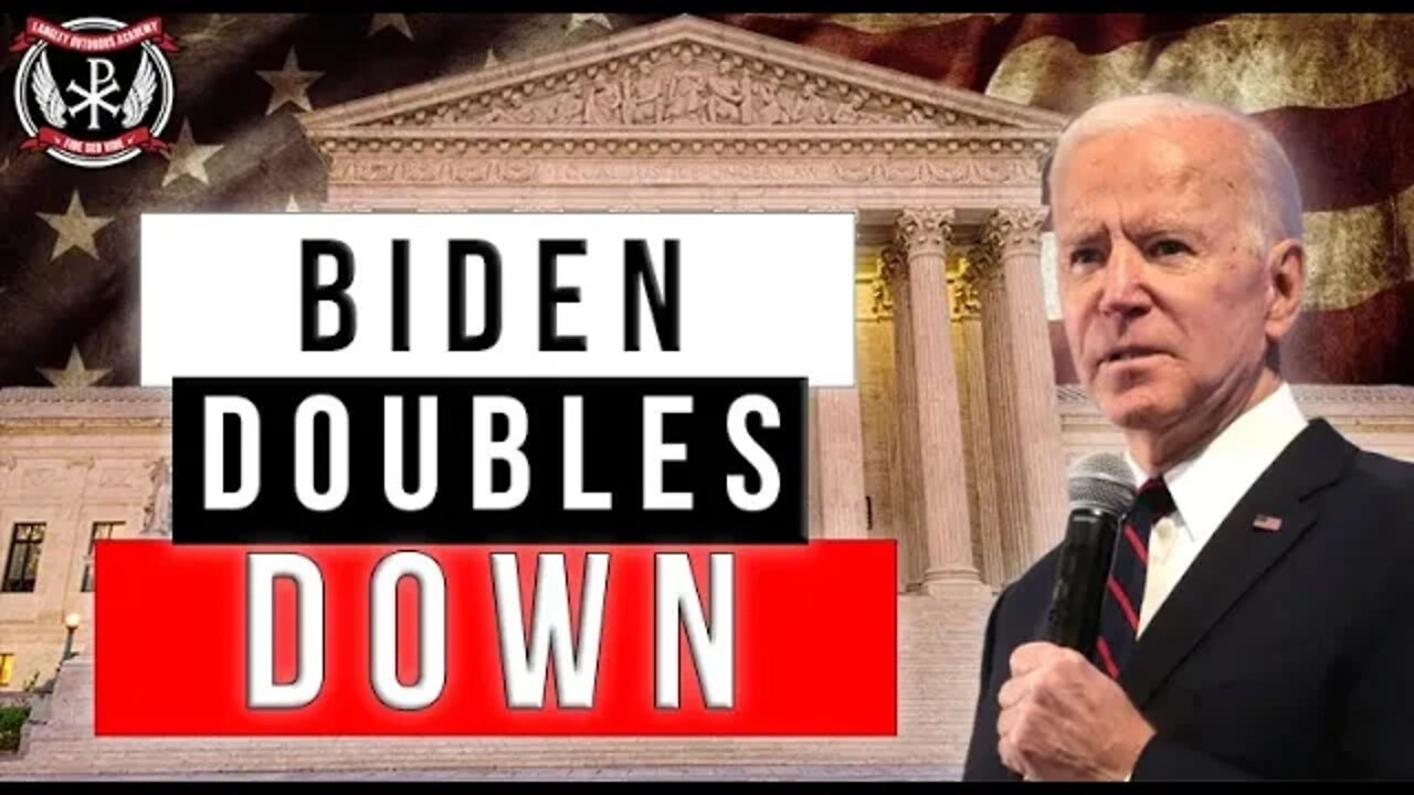 Biden: “I won’t change anything” and pledges an AR Ban after midterms settle… Only one problem...