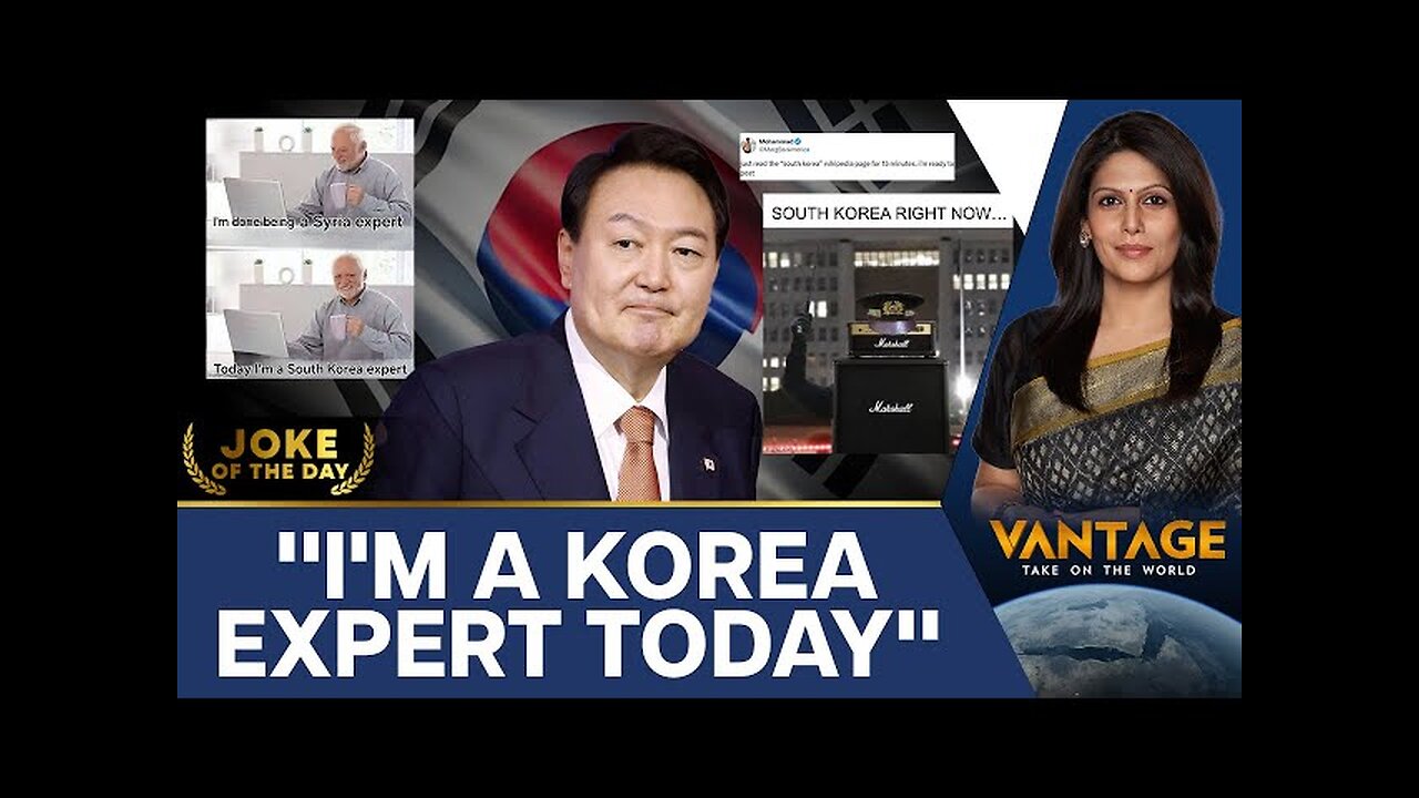 South Korea's Short-lived Martial Law Triggers Online Jokes | Vantage with Palki Sharma