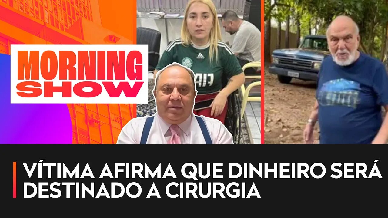 Motociclista atropelada por Lima Duarte pede R$ 1,2 milhão em indenização