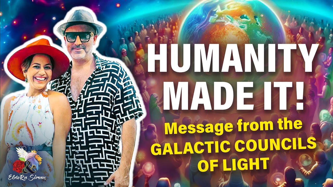 Message from Galactic Councils of Sirius B and Lyra - Humanity Made it! 🔥