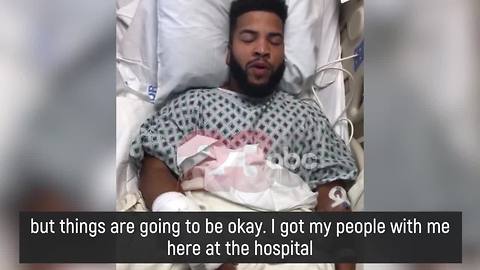 Starbucks Hero awaits surgery after being stabbed multiple times