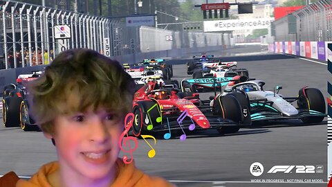 Davorm randomly started singing for 25 min during a miami GP