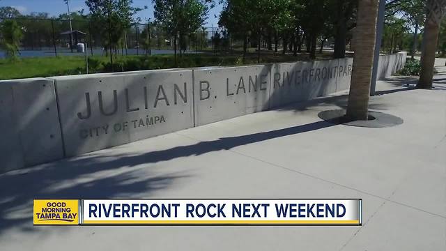 Downtown Tampa to rock for Riverfront Park reopening