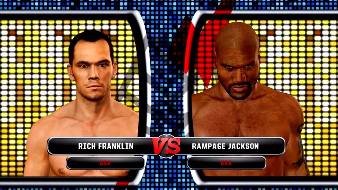 UFC Undisputed 3 Gameplay Rampage Jackson vs Rich Franklin (Pride)