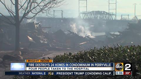 24 people lose their homes during massive condo fire