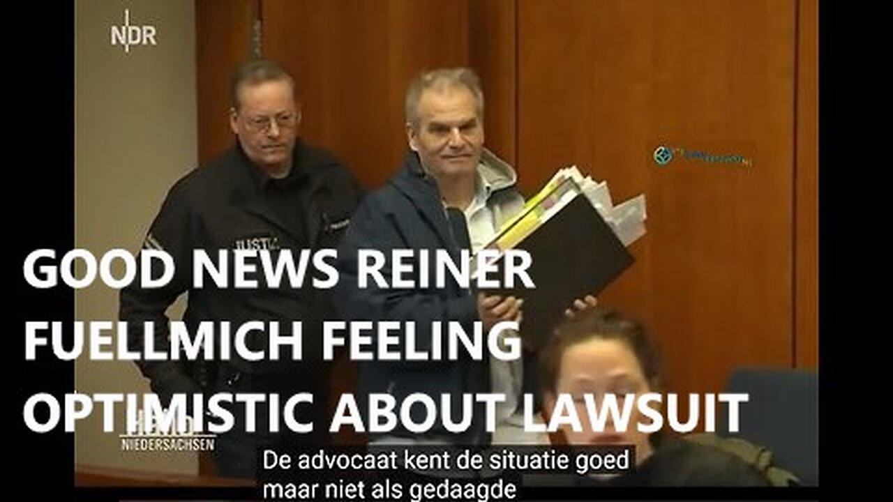 Latest Update Good News Dr Reiner Fuellmich ICIC from Prison Feeling Optimistic About His Lawsuit Going Well