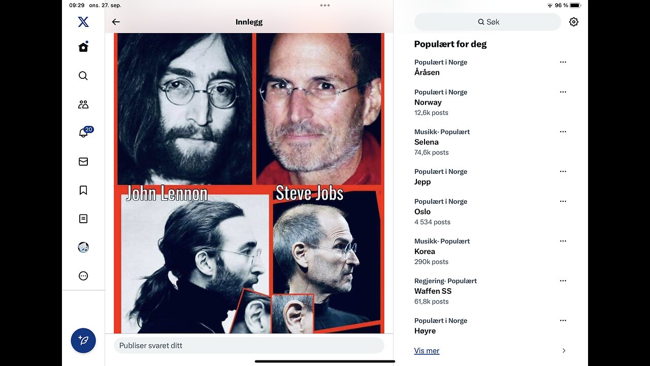 Ekstra🥰 Om Planen../ q dråpsan/ Disney og Hitler/ John Lennon = Steve Jobs?/ Penga..