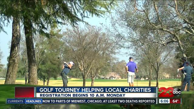 The Charity Championship Open raises money for several charities all at once