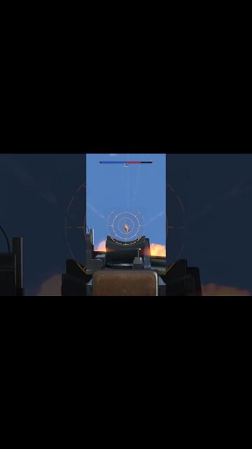 Ki-61 vs F4F Wildcat Dogfight | War Thunder Sim #shorts