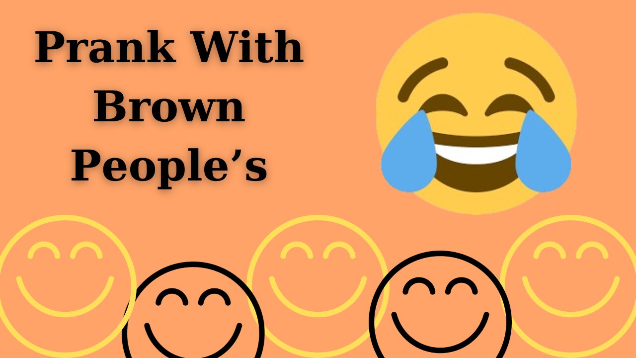 Prank with Brown People (Try to not Laugh challenge)