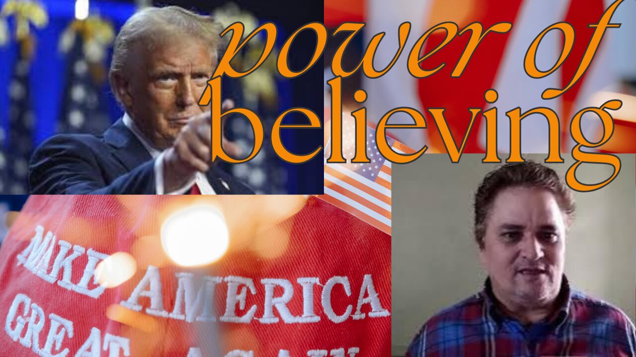 Donald Trump's winning. The power of believing you can